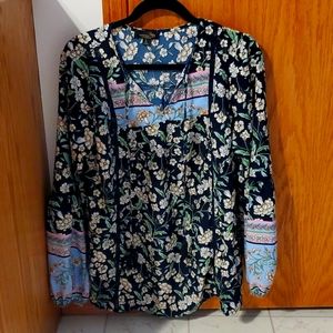 Suzanne Betro Floral Top